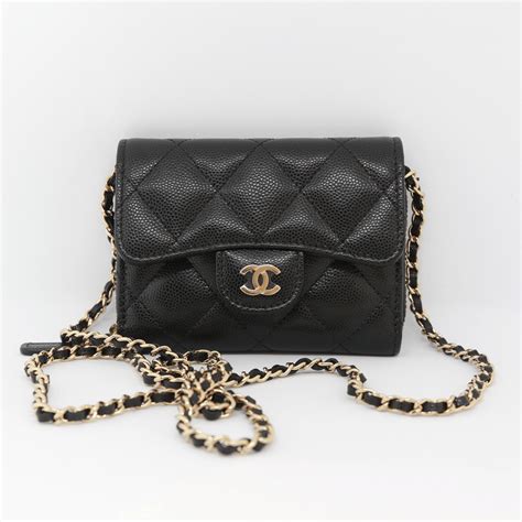 chanel wallet on chain carmel|Chanel small wallet on chain.